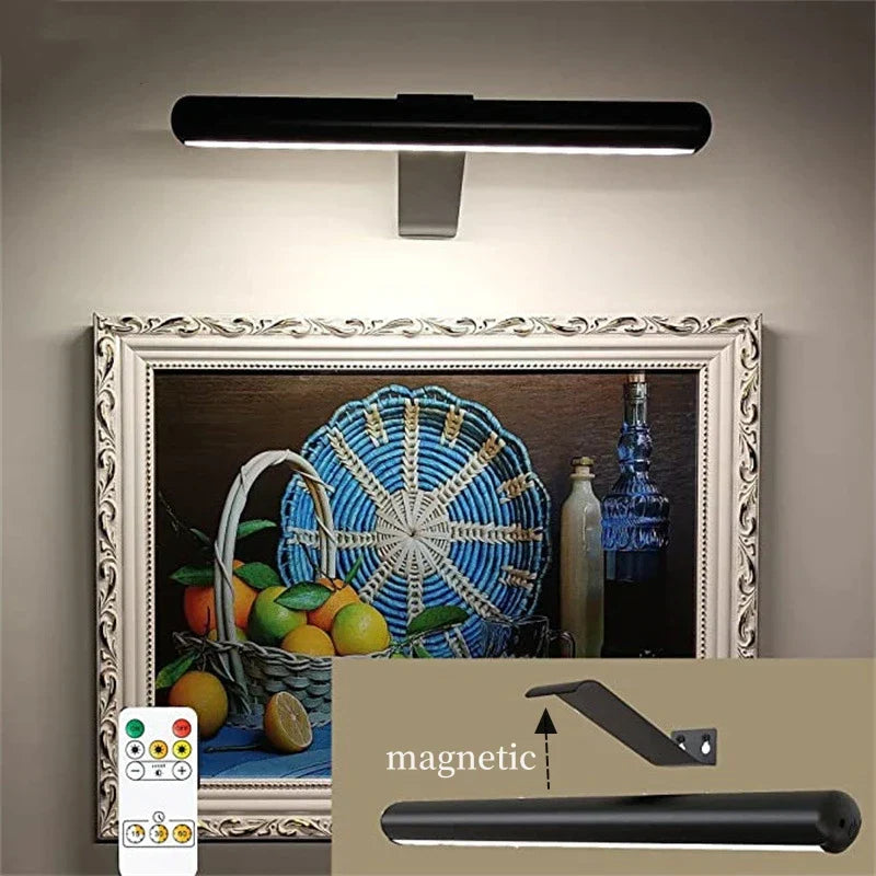 GobekUsa LED Bathroom Wall Light Gold Dimmable Sconce USB Rechargeable Fixture, photo 2 of 9
