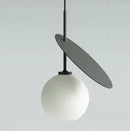 GobekUsa Cherry Glass Pendant Lights: Nordic Red/White Lamp for Home Decor & Lighting