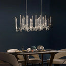 GobekUsa Crystal Candle Wall Sconce: Luxury Retro Light Fixture for Living Room Decor