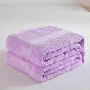 GobekUsa Cotton Jacquard Towel Blanket for Adult Summer Air Conditioning, Sofa Cover