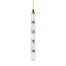 GobekUsa Ballet Pendant Lamp Clear Amber Glass Shade Restaurant Bedroom Lighting