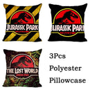GobekUsa Jurassic Park Dinosaur Pillowcase Cover for Living Room Sofa and Chair