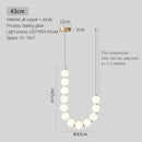GobekUsa Brass Full Copper Modern Chandelier Light Fixture for Stylish Living Spaces