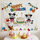 GobekUsa Birthday Wall Tapestry Decoration Party Bedroom Hanging Cloth