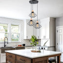 GobekUsa Industrial Wood Ceiling Chandelier for Bedroom Cafe Bar Restaurant Decor