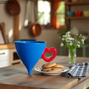 GobekUsa Heart Shape Ceramic Coffee Mug Teacup Fruit Juice Container - Set of 2