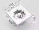 GobekUsa Brass Chrome Swimming Pool Fishbowl Drain, Superior Quality, High Waterflow