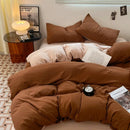 GobekUsa Cotton Bedding Set: Soft Duvet Sheets, Pillowcases, Comforter Set - All Seasons Comfort