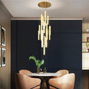 GobekUsa Large Crystal Luxury Chandelier for Living Room Dining Hall Stair Suspension