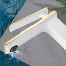 GobekUsa Brass Basin Faucet: Single Handle Mixer Taps, Deck Mounted Bathroom Sink Faucets