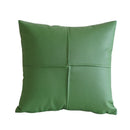 GobekUsa Ivory Leather Pillow Cover 45x45cm for Home Decoration