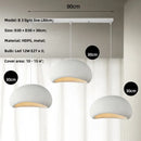 GobekUsa LED Wabi Sabi Chandelier: Modern Minimalist Pendant Light for Home, Dining, Living Room