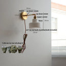GobekUsa LED Glass Wall Light Fixture Up Down Rotate Modern Living Room Bar