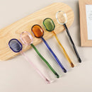 GobekUsa Glass Dessert Spoon Set