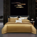 GobekUsa 1000TC Egyptian Cotton Embroidery Bedding Set with Duvet Cover, Sheet, Pillowcase