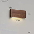 GobekUsa Elegant Wood Table Lamp for Bedroom Office Decor