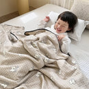 GobekUsa Kids Cartoon Printed Cooling Summer Blanket - Soft Lightweight Comforter