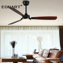 GobekUsa 52" LED Ceiling Fan with Modern Design & Remote Control