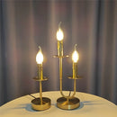GobekUsa Industrial Retro Candle Floor Lamp for Living Room Bedroom Study