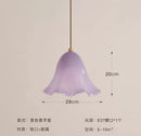 GobekUsa Glass Pendant Lights LED E27 Warm Atmosphere Modern Colorful Hanging Lamp
