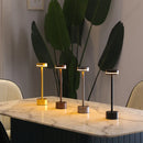 GobekUsa LED Touch Table Lamp: Rechargeable Three-tone Lighting for Living Room, Bedroom, Study.