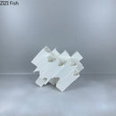 GobekUsa Geometric Ceramic Desk Ornament Minimalism Sculpture Room Decor