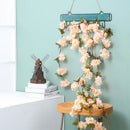 GobekUsa Artificial Sakura Flowers Vine: Wedding Garden Rose Arch Decoration