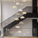 Modern Crystal Multi-Light Pendant Chandelier