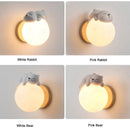 GobekUsa Cartoon Animal Wall Light for Bedroom Lighting