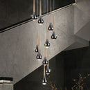 GobekUsa Luxe Loft Chandelier: Nordic Modern Style for Living Room, Hotel, or Apartment