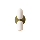 GobekUsa Double Head Glass Wall Light for Bedroom, Living Room, Bathroom Décor