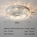 GobekUsa Crystal LED Ceiling Lights: Elegant Lighting Fixture for Living Room Bedroom Kitchen Decor