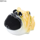 GobekUsa Bulldog Sunglasses Ceramic Ashtray - Smoking Accessories, Weed Ash Tray, Home Decor Gift