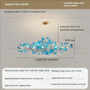 GobekUsa Gingko Leaf Chandelier: Modern Luxury Art Decor for Home, Restaurant & Bar