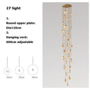 GobekUsa LED Marble Gold Chandelier for Living Room, 2025 Trend Lustre Lighting