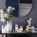 GobekUsa Crystal Stone Marble Entrance TV Cabinet Club Soft Decoration