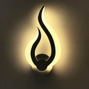 GobekUsa Acrylic LED Wall Light Modern Creative Background Sconce for Home Living Room Bedroom