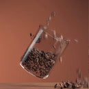 GobekUsa Airtight Glass Coffee Bean Storage Jar with Bamboo Lid for Kitchenpreservation