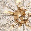 GobekUsa Dandelion Chandelier: Luxury Crystal Pendant Lamp for Living Room and Bedroom