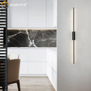 GobekUsa LED Strip Copper Wall Lamp for Living Room Bedroom Corridor Hallway