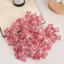 GobekUsa Hydrangea Flowers: 30Pcs 8cm Fake Flowers for Home Decor, Wedding, DIY Wreaths