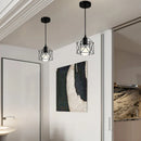 Nordic Minimalist Black Metal E27 Pendant Light