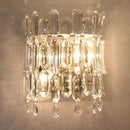 GobekUsa Crystal Wall Lamp: Elegant Luxury for Bedroom, Lobby, Club & Aisle