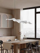 Vintage Resin Leaf Pendant Light With Iron Finish