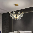 GobekUsa LED Butterfly Ceiling Chandelier - Luxury Pendant Light for Bedroom, Living & Dining Room