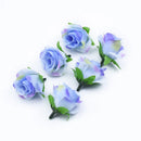 GobekUsa Artificial Plants Decorative Flowers Brooch for DIY Home Christmas Decor