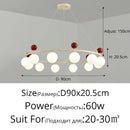 GobekUsa LED Chandelier Lights 8-12 Heads Indoor Lighting Fixture for Home Decor