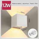 GobekUsa Courtyard LED Wall Light: Outdoor Porch Garden Bedroom Decorative Lighting Fixtures