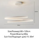 GobekUsa Black/White Spiral Chandelier for Living Dining Kitchen. Trendy Round Indoor Lighting Fixture.