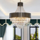 GobekUsa Crystal Chandelier for Duplex Living: Modern Elegance for Hotel, Villa, and Home.